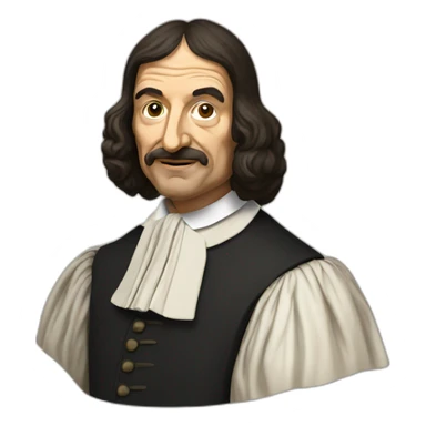 rene descartes sticker