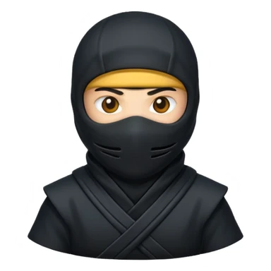 Ninja emoji sticker