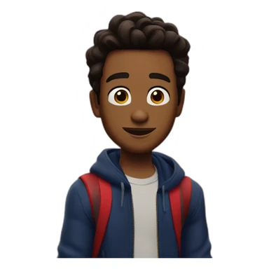 Miguel O’Hara from Spider-Man across the spiderverse  sticker