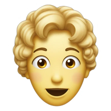 Visage frappé par un ballon sticker