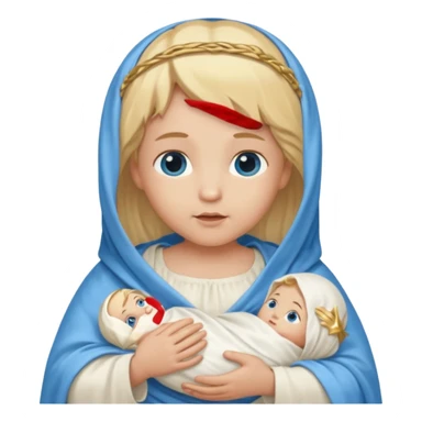 baby jesus sticker