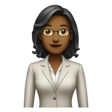 female investment banker sticker