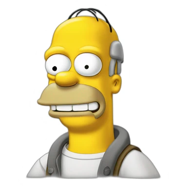 Woohoo Homer Simpson sticker