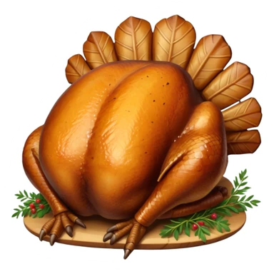 Thanksgiving turkey.  sticker