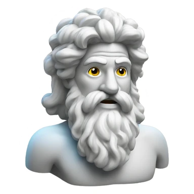 Zeus with a rolled cbd sticker