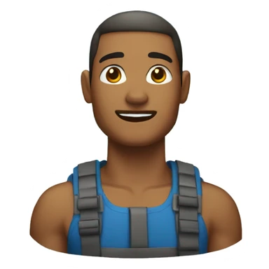 Adulto Relajado en una isla sticker