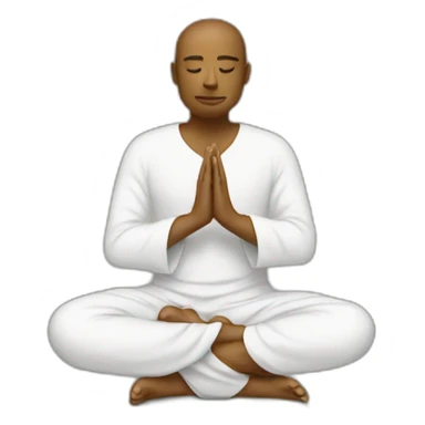 méditation sticker