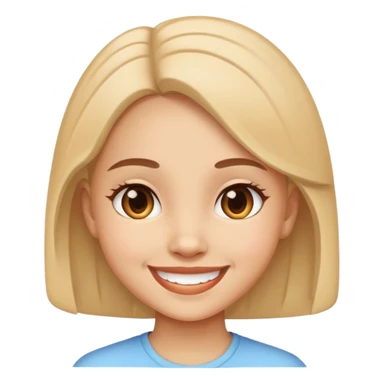 a girl like “👧🏻” sticker