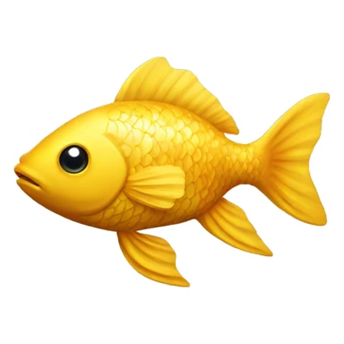 Golden Fish, yellow sticker