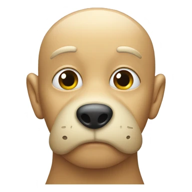 Emoji sniffing sticker