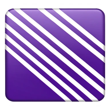 heterossexual roxo e branco sticker