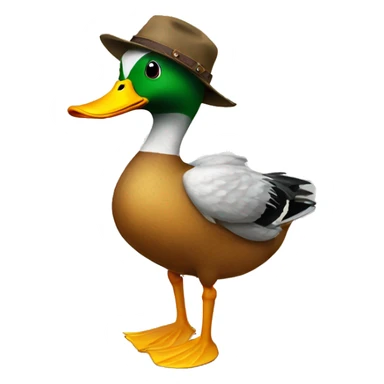 Redneck duck sticker