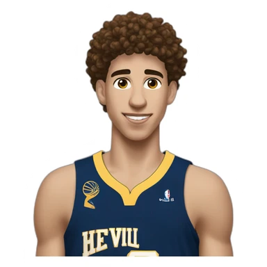 lamelo ball sticker