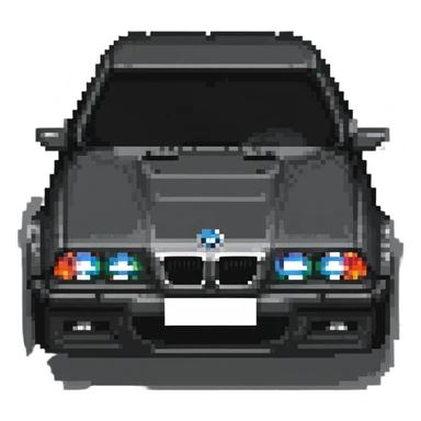BMW car sticker