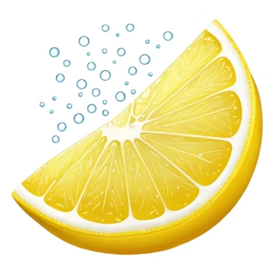 lemon and sugar sticker