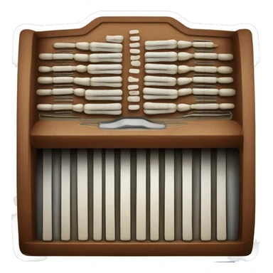 an educational graphic of an organ only capable of existing on males sticker