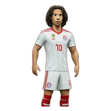 Leroy Sane in bayern Jersey sticker