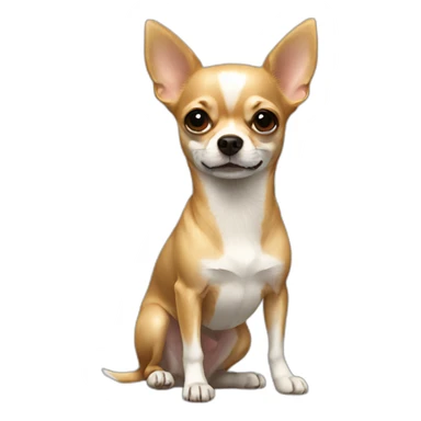 realistic chihuahua sticker