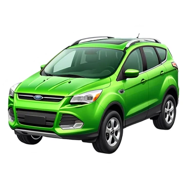 Green ford escape sticker