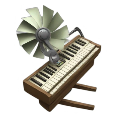 wind synth sticker