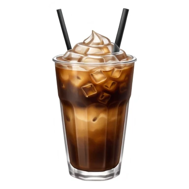 Iced coffee sticker
