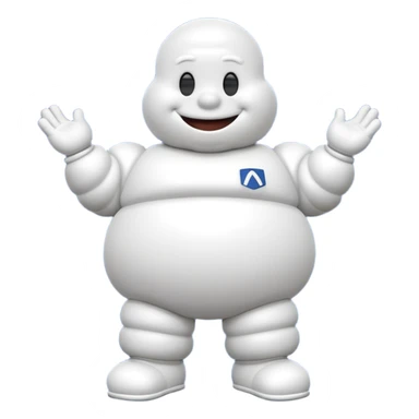 michelin mascot sticker