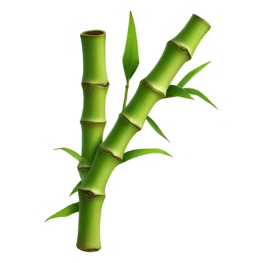 A small piece of bamboo sticker