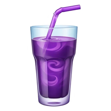 purple fruit juice sticker