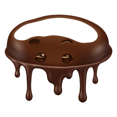 melting chocolate sticker