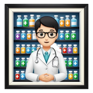 Pharmacy sticker