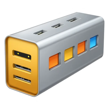 a real, highly realistic modem sticker