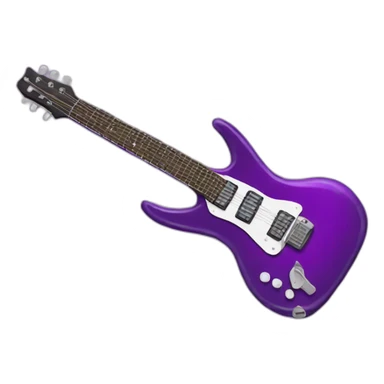 Purple impala with guitar sticker