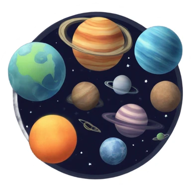 planets sticker