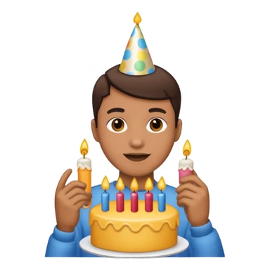 Birthday twin sticker