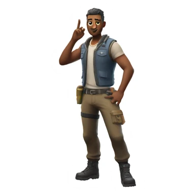 Fortnite skin  sticker