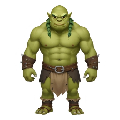Ogre full body sticker