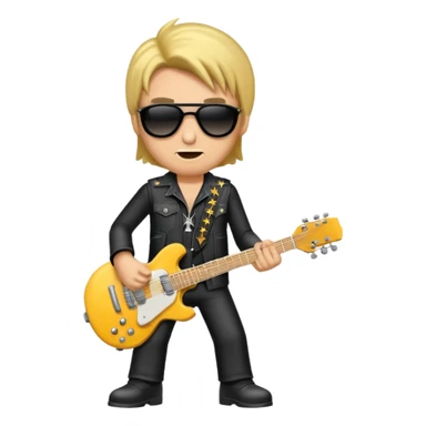 rockstar man sticker