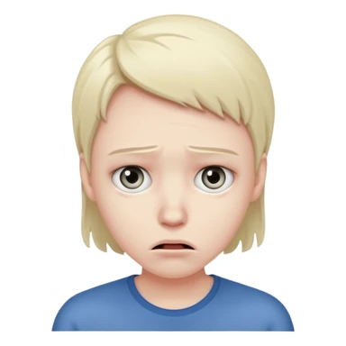 Just ate something bad emoji face sticker