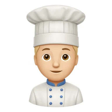 chef's hat. ONLY THE HAT sticker