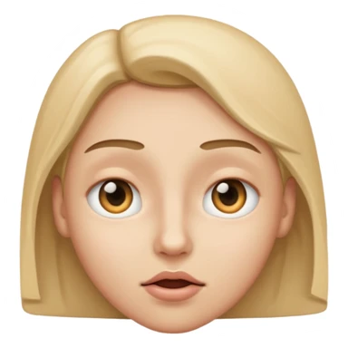 one eye open one not all the way open  sticker