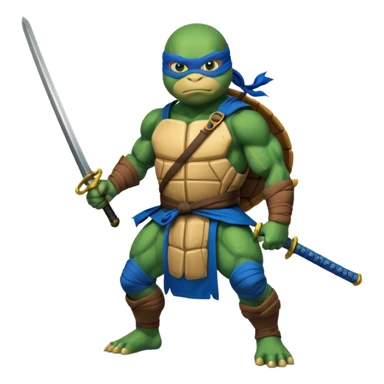 Ninja turtle Leonardo full pic sticker