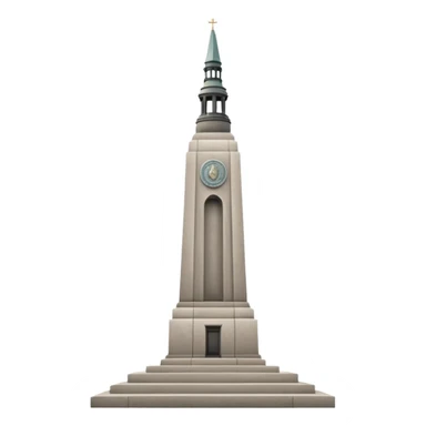 latvian freedom monument sticker