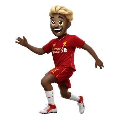 Liverpool FC mascot dancing  sticker