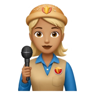 drive thru employe sticker