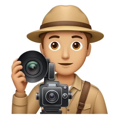 Camera Man sticker