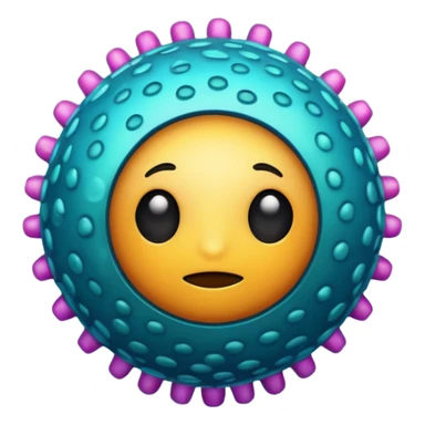  virus with many sticker