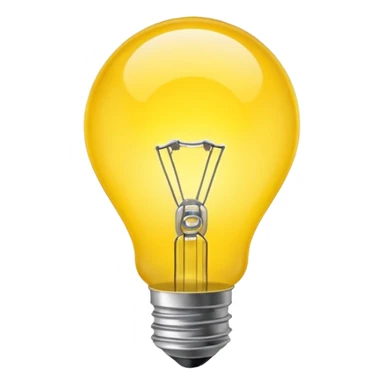 Bulb Icon 💡 sticker
