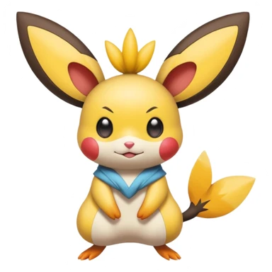 Emolga-Victini-Pichu-Dedenne-fusion sticker