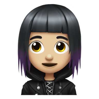 Mirror  goth sticker