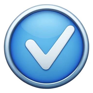 Create a Blue Tick Verified badge sticker
